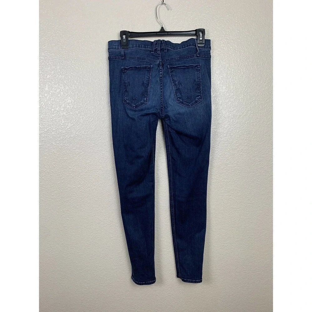 McGuire Ankle Skinny Jeans Size 27 Dark Wash Mid Rise Puckering